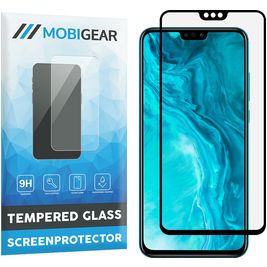 Mobigear Premium HONOR 9X Lite Verre trempé Protection d'écran - Compatible Coque - Noir