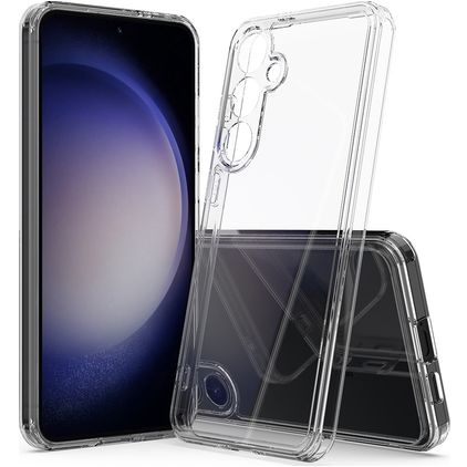 Mobigear Crystal Coque Transparente Samsung Galaxy A55 Coque arrière Rigide - Transparent