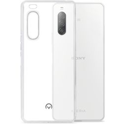 Mobilize Gelly Coque Transparente Sony Xperia 10 II Coque arrière en TPU Souple - Transparent