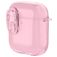 Mobigear Crystal Clip Coque Apple AirPods 1 Coque Rigide - Rose