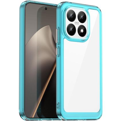 Mobigear Crystal Coque Xiaomi 15T Coque arrière Rigide - Bleu