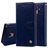 Mobigear Wallet Housse Samsung Galaxy J6 (2018) Etui Porte-Monnaie - Bleu