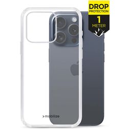 Mobilize Naked Protection Transparent iPhone 13 Pro Plastique rigide Coque arrière Antichoc - Transparent