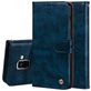 Mobigear Wallet Housse Samsung Galaxy A8 (2018) Etui Porte-Monnaie - Bleu