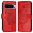 Mobigear Butterfly Housse Google Pixel 9 Pro XL Etui Porte-Monnaie - Rouge