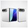 Mobigear Colors Coque iPhone Duo Coque arrière Rigide - Argent