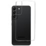 Mobiparts Classic Coque Transparente Samsung Galaxy S22 Coque arrière en TPU Souple - Transparent