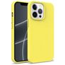 Mobigear Bio Coque iPhone 13 Mini Coque arrière en Eco-Friendly - Jaune