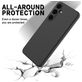 Mobigear Rubber Touch Coque Samsung Galaxy S25 FE Coque arrière en Silicone - Noir