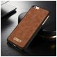 Caseme 007 Housse iPhone 6s Etui avec Coque Détachable Porte-Monnaie - Marron