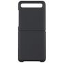 Mobigear Rubber Touch Coque Samsung Galaxy Z Flip Coque arrière en Silicone - Noir