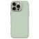 Decoded Stacks Coque iPhone 16 Pro Max MagSafe Coque arrière en Silicone - Mist Green
