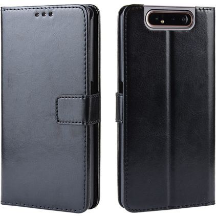 Mobigear Wallet Samsung Galaxy A80 Étui Portefeuille - Noir