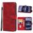 Mobigear Wallet Housse Nokia G11 Plus Etui Porte-Monnaie - Rouge