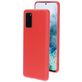 Mobiparts Coque Samsung Galaxy S20 Plus Coque arrière en Silicone - Scarlet Red