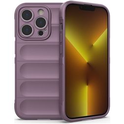 Mobigear Bumpy Coque iPhone 14 Pro Coque arrière en TPU Souple - Violet