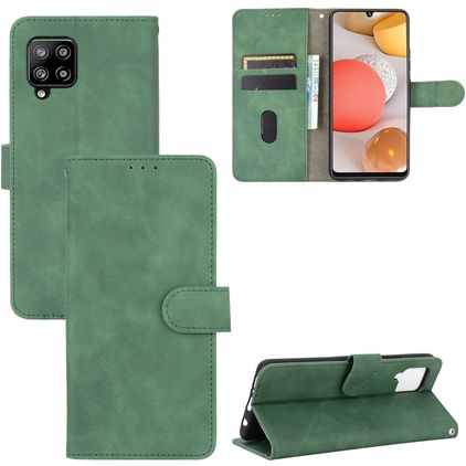 Mobigear Retro Housse Samsung Galaxy A42 Etui Porte-Monnaie - Vert