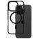 CARE by PanzerGlass Urban Combat iPhone 16 Pro MagSafe Plastique rigide Coque arrière - Transparent / Noir