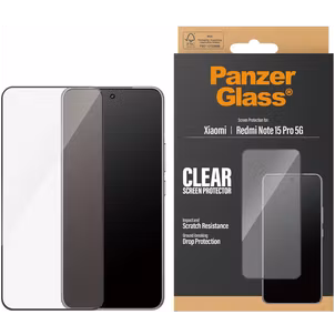 PanzerGlass Ultra Wide Fit Xiaomi Redmi Note 15 Pro Verre trempé Protection d'écran - Compatible Coque