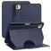 Mobigear Magnetic Folio Coque iPad Pro 11 Pouces (2024) Etui + Porte-crayon - Bleu Marin
