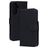 Mobiparts Wallet Samsung Galaxy A57 Cuir véritable Étui Portefeuille - Noir