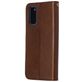 Mobigear Zipper Housse Samsung Galaxy S20 Etui Porte-Monnaie - Marron