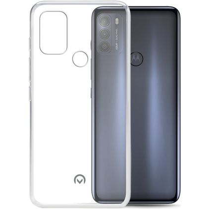 Mobilize Gelly Coque Transparente Motorola Moto G50 Coque arrière en TPU Souple - Transparent