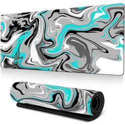 Mobigear Anti-Slip Tapis de souris - 40 x 90 cm - Abstract Fluid 15