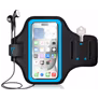 Mobigear Go Active Brassard Téléphone Google Pixel 6a Brassard Coque de Sport en Neoprène - Bleu
