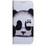Mobigear Design Housse Samsung Galaxy A21 Etui Porte-Monnaie - Panda
