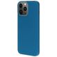 Mobiparts Coque iPhone 13 Pro Max Coque arrière en Silicone - Blueberry Blue