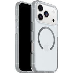 Otterbox React Coque Transparente iPhone 17 Pro MagSafe Coque arrière Rigide Anti-Chocs - Transparent