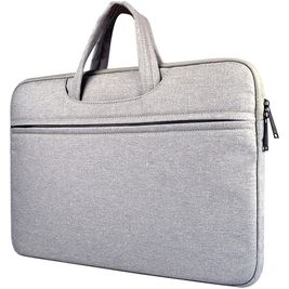 Mobigear Oxford Sacoche Ordinateur portable 13 - 14 Pouces Sacoche ordinateur + Poignée - Gris