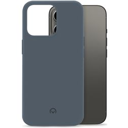 Mobilize Rubber Gelly Coque iPhone 13 Pro Coque arrière en TPU Souple - Matt Blue