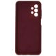 Mobiparts Coque Samsung Galaxy A23 Coque arrière en Silicone - Plum Red