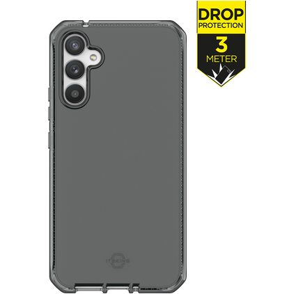 ITSkins SpectrumClear-R Coque Samsung Galaxy A34 Coque arrière en TPU Souple Anti-Chocs - Smoke