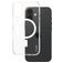 CARE by PanzerGlass Urban Combat iPhone 16 MagSafe Plastique rigide Coque arrière - Transparent / Blanc