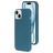 Mobiparts Coque iPhone 15 Coque arrière en Silicone - Blueberry Blue