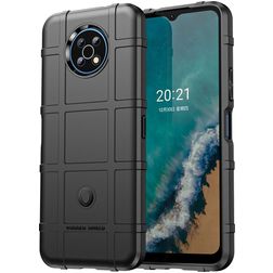 Mobigear Rugged Shield Coque Nokia G50 Coque arrière en TPU Souple Anti-Chocs - Noir