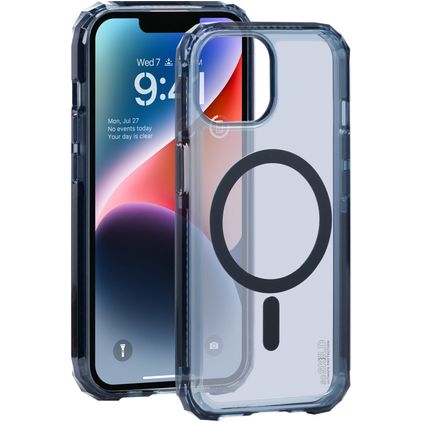 SoSkild Defend Coque iPhone 15 MagSafe Coque arrière Rigide - Smokey Grey