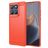 Mobigear Brushed Slim Coque Motorola Edge 60 Fusion Coque arrière en TPU Souple - Rouge