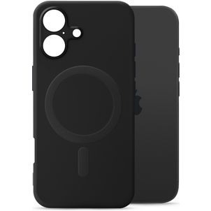 My Style Protective Flex Coque iPhone 17 MagSafe Coque arrière en TPU Souple - Noir