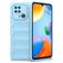 Mobigear Bumpy Coque Xiaomi Redmi 10C Coque arrière en TPU Souple - Bleu