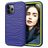 Mobigear Wave iPhone 12 Pro Max Plastique rigide Coque arrière Antichoc - Bleu foncé