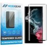 Mobigear Premium Samsung Galaxy S22 Ultra Verre trempé Protection d'écran - Compatible Coque - Noir