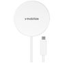 Mobilize Magnetic - Simple USB-C USB-C 1.2 mètres 25W - Blanc