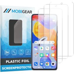 Mobigear Xiaomi Redmi Note 11 Pro 4G Protection d'écran Film - Compatible Coque (Lot de 3)