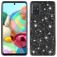Mobigear Glitter Coque Samsung Galaxy A73 Coque arrière Rigide - Noir