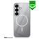 Striker X-Core Xtreme Impact Coque Transparente Samsung Galaxy S25 MagSafe Coque arrière Rigide Anti-Chocs - Transparent