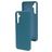 Mobiparts Coque Samsung Galaxy A34 Coque arrière en Silicone - Blueberry Blue